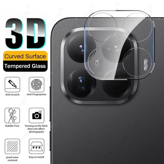 Xiaomi 15T Pro / 15T / 15 / 3D 9H Стъклен протектор за камера
