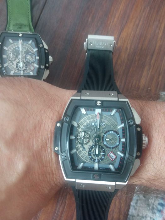 Ceas adus Dubai Hublot  Senna Champion accept Crypto