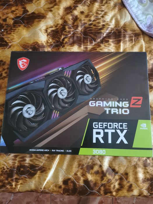 RTX 3080 12GB Msi Gaming Trio Z с 2г. Бг гаранция