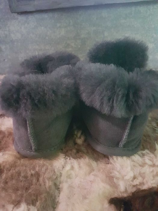 Кожени пантофи детски