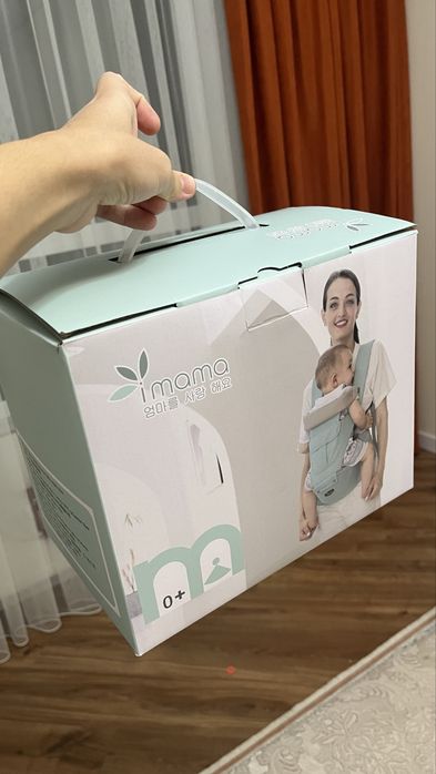 Продаю слинг-рюкзак с 4 до 8 месяцев носили ребенка.