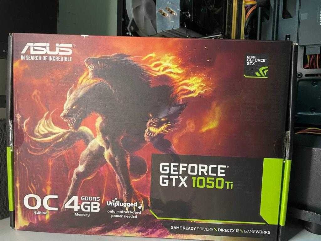 Видео картa ASUS CERBERUS GeForce GTX 1050 Ti OC, 4GB, GDDR5, 128bit