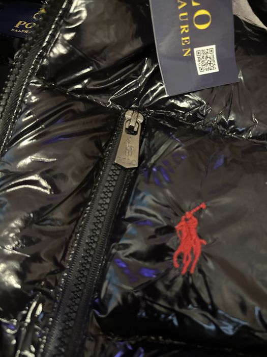 Geaca ralph lauren lucioasa puffer mai multe marimi