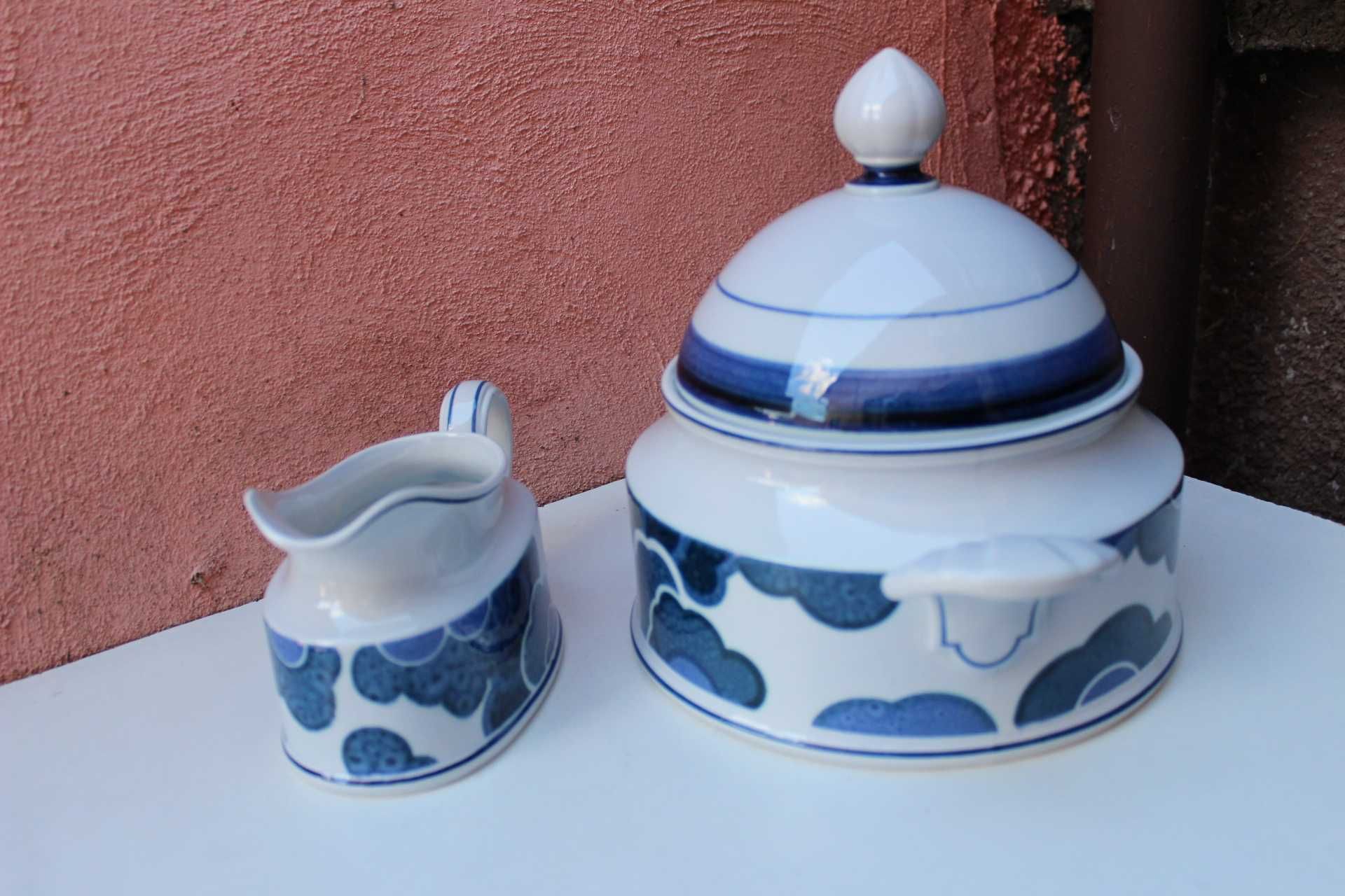 Set supiera si bol sos portelan colectie VILLEROY & BOCH Blue Cloud