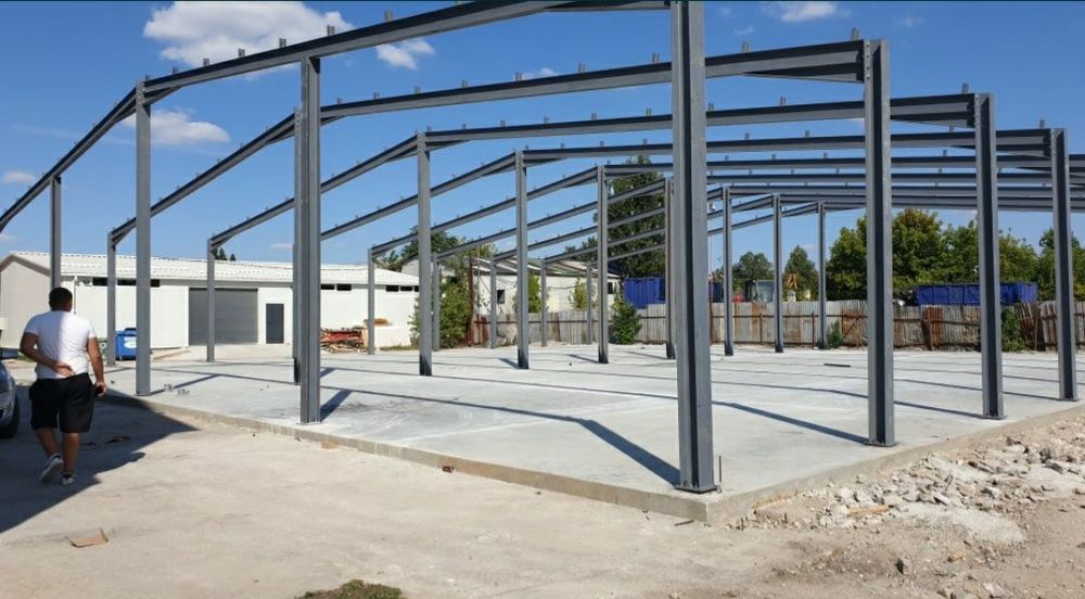 Vând hală metalică asiguram si montaj lucrăm fără avans