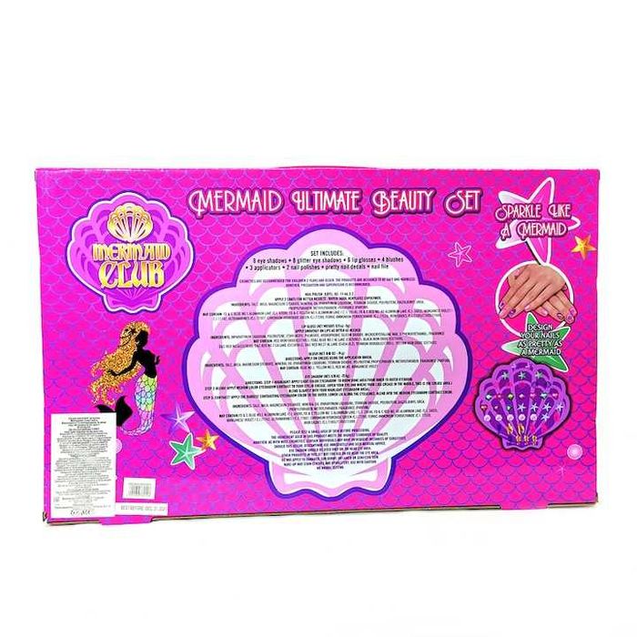 Детски комплект за грим с лак и стикери за нокти