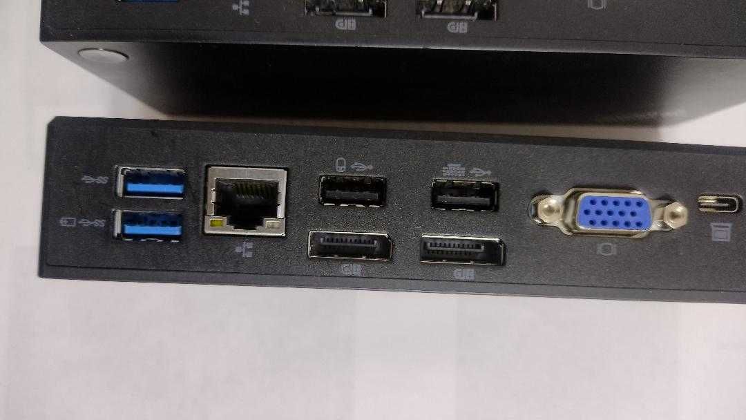 Stație de andocare Lenovo ThinkPad USB-C (tip 40A9)