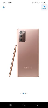 Samsung note 20 , ca nou