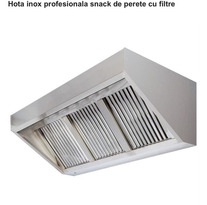 Hotă Inox Professionala pentru bucătărie restaurant sau fastfood