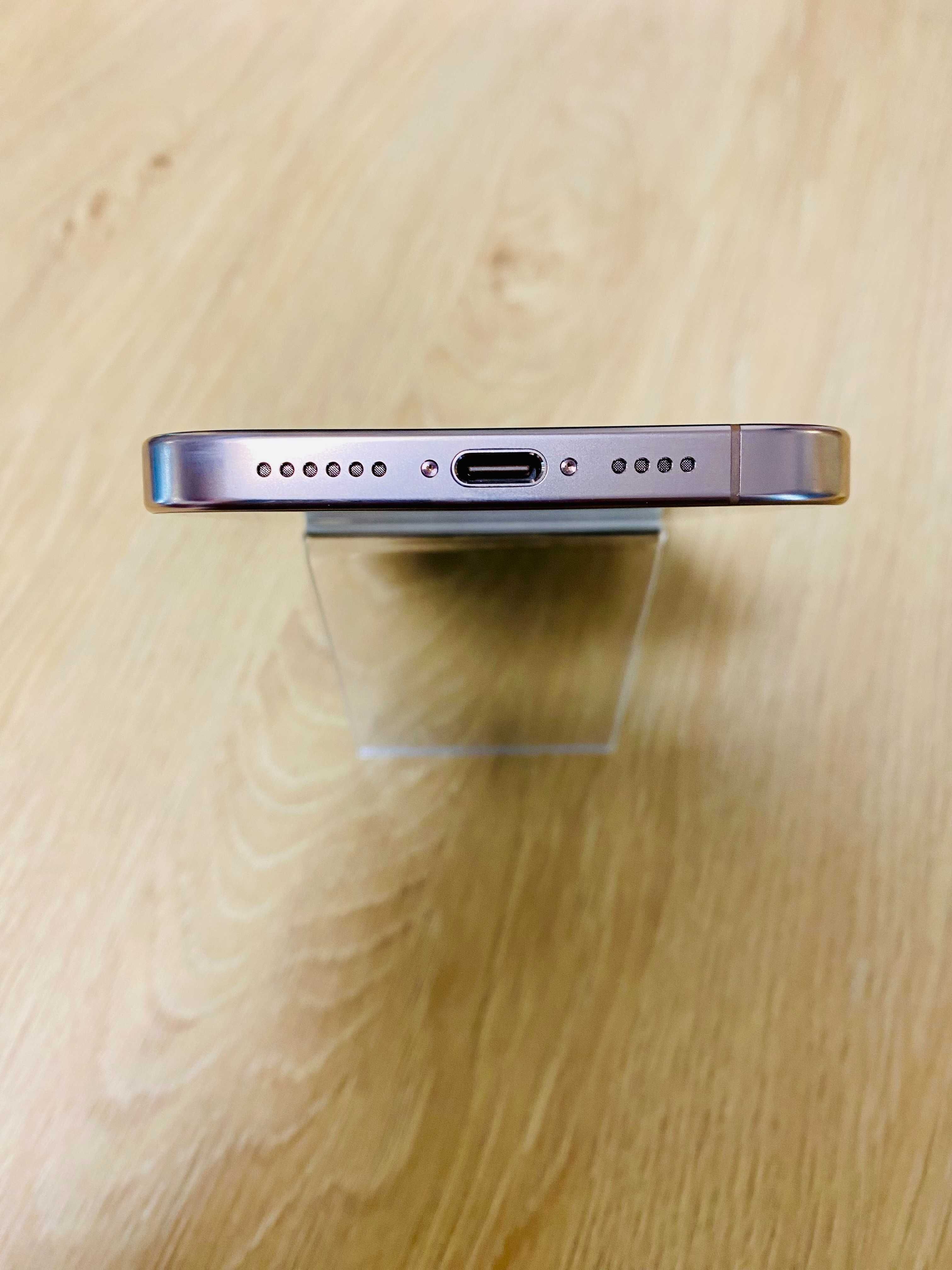 НОВ !!! Apple iPhone 16 Pro Max, 256GB, 5G, Desert Titanium, 100%