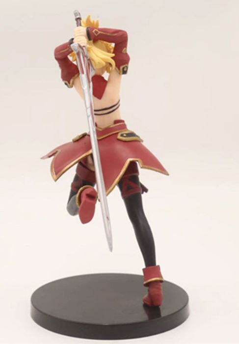 Figurina Red Saber Fate Extra Grand Order CCC anime 20 cm