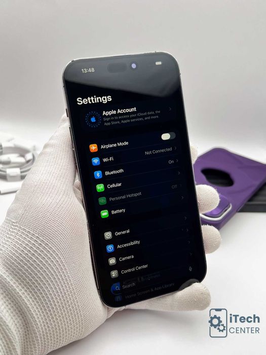 iPhone 14 Pro MAX, 1TB, Deep Purple, 100% батерия, ОТЛИЧЕН, ГАРАНЦИЯ!