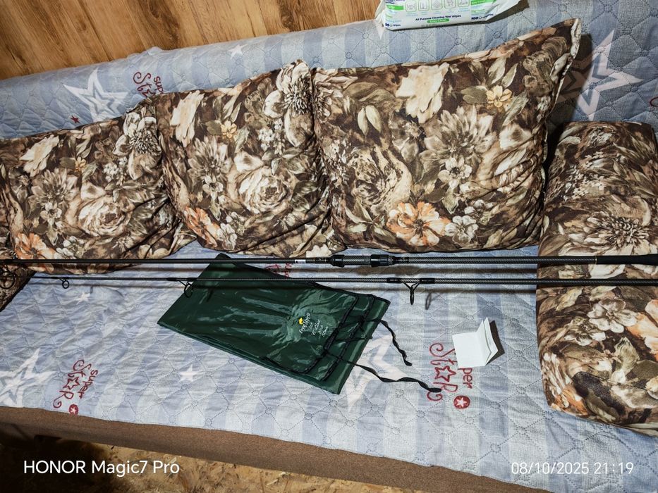 1 брой шаранджийска въдица пръчка Free Spirit NEW E CLASS 3.60м 3.5лбс