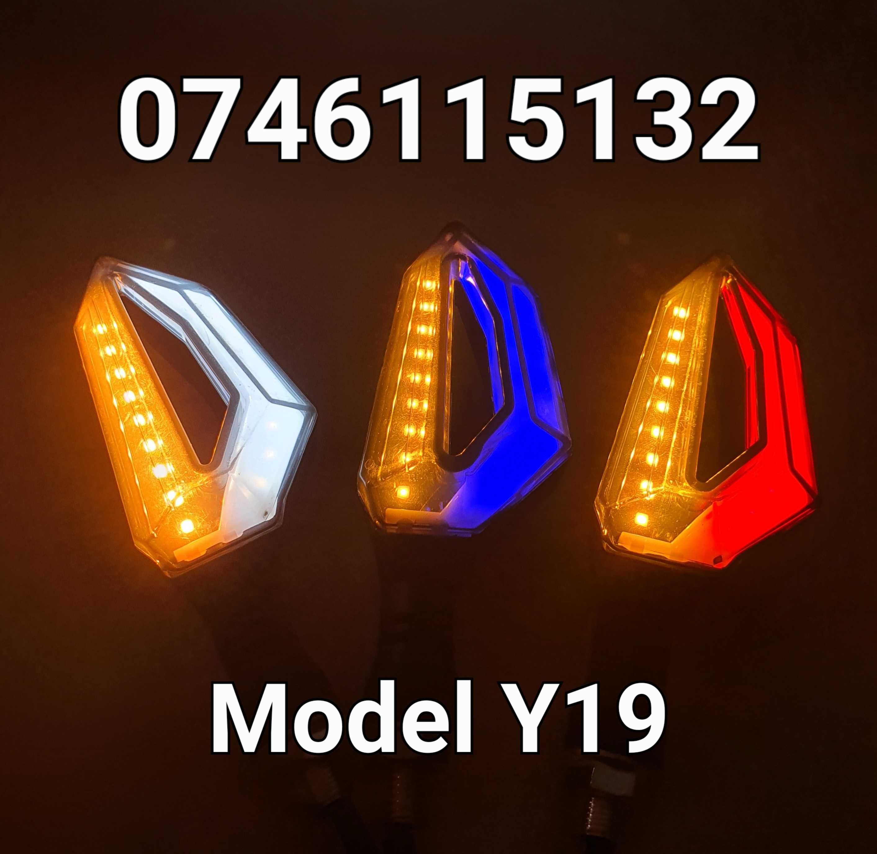 Semnalizare-Semnalizari LED-Atv Moto Motocicleta-Cu Pozitie/Frana-Y19