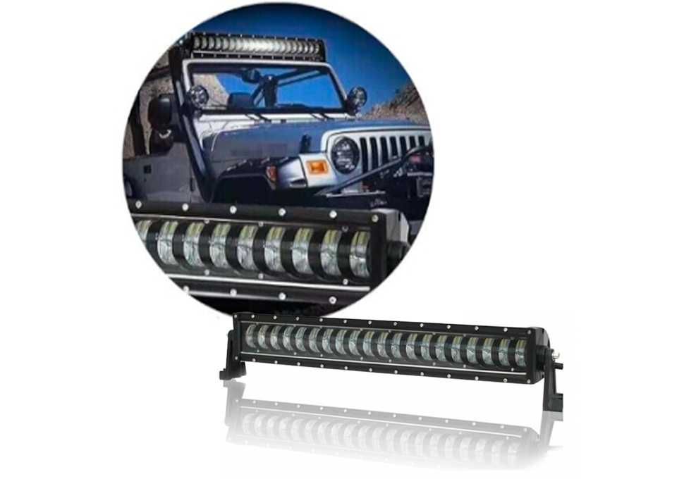 9D Off-Road Led Bar с лупи, 160W, 63 см