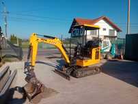 Miniexcavator JCB 16C1 an 2021  1110 ore 3 cupe