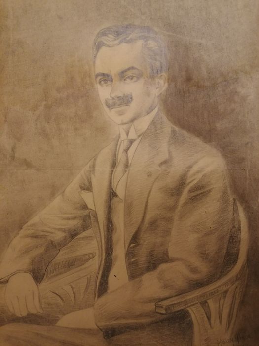 Tablou Henry Ghica creion