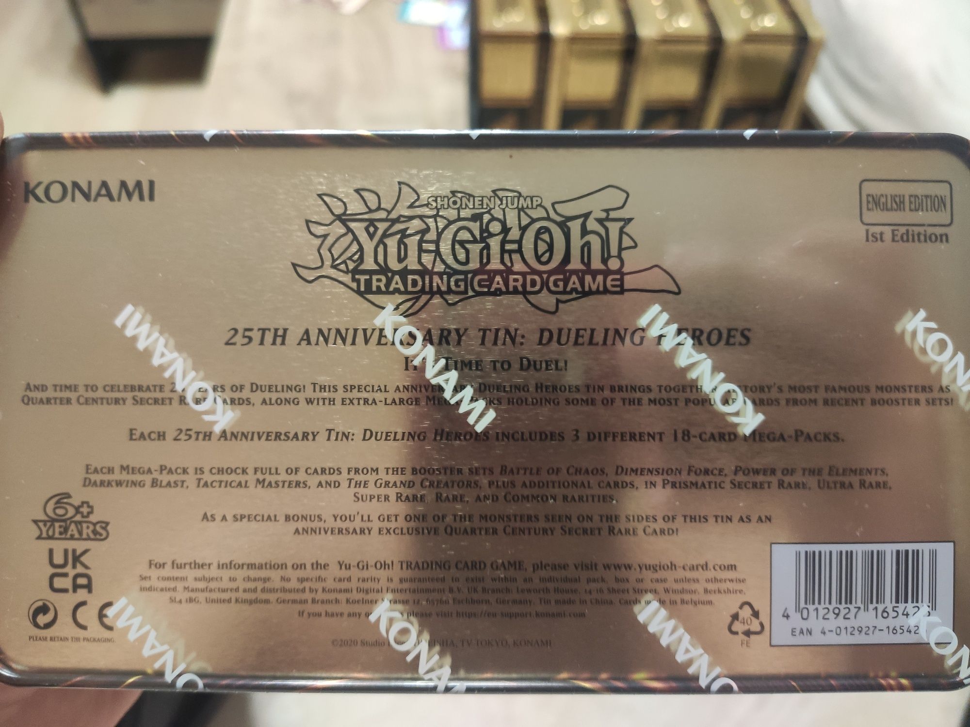 ПРОМОЦИЯ! Yu-Gi-Oh 25 Anniversary Tin