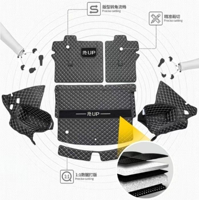 Чехол для багажника BYD Yuan Up. Коврик в багажник BYD Yuan up