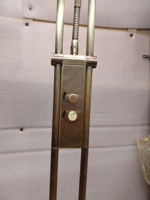 Lampa dubla cu picior