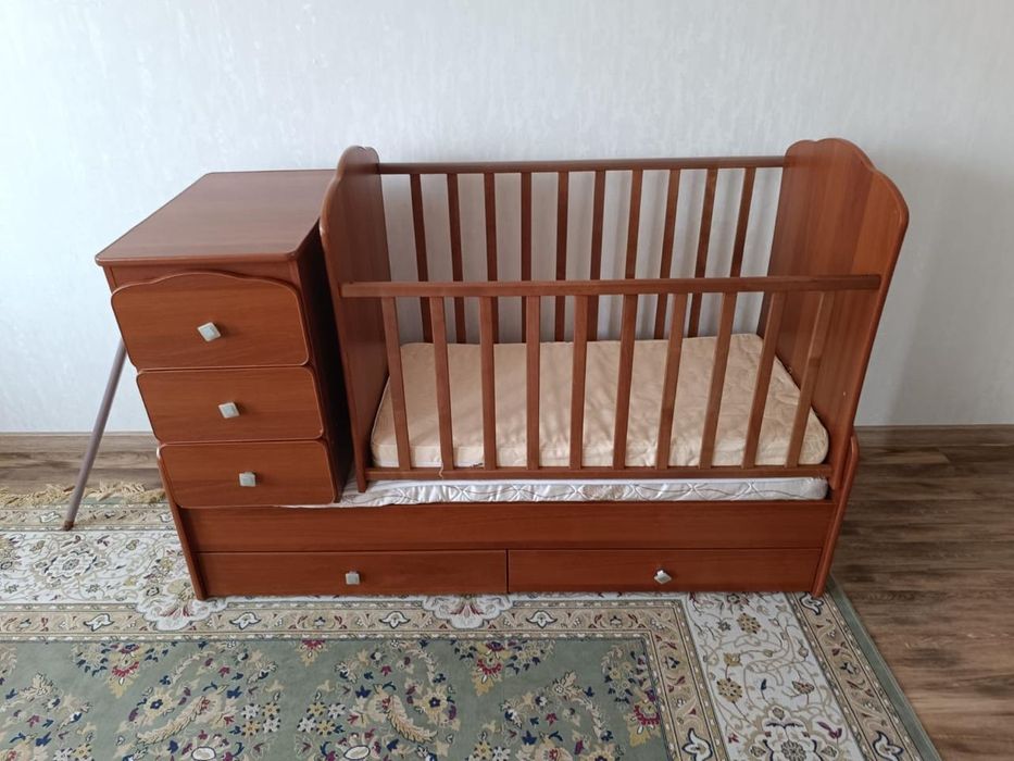 Кровать манеж 2в1