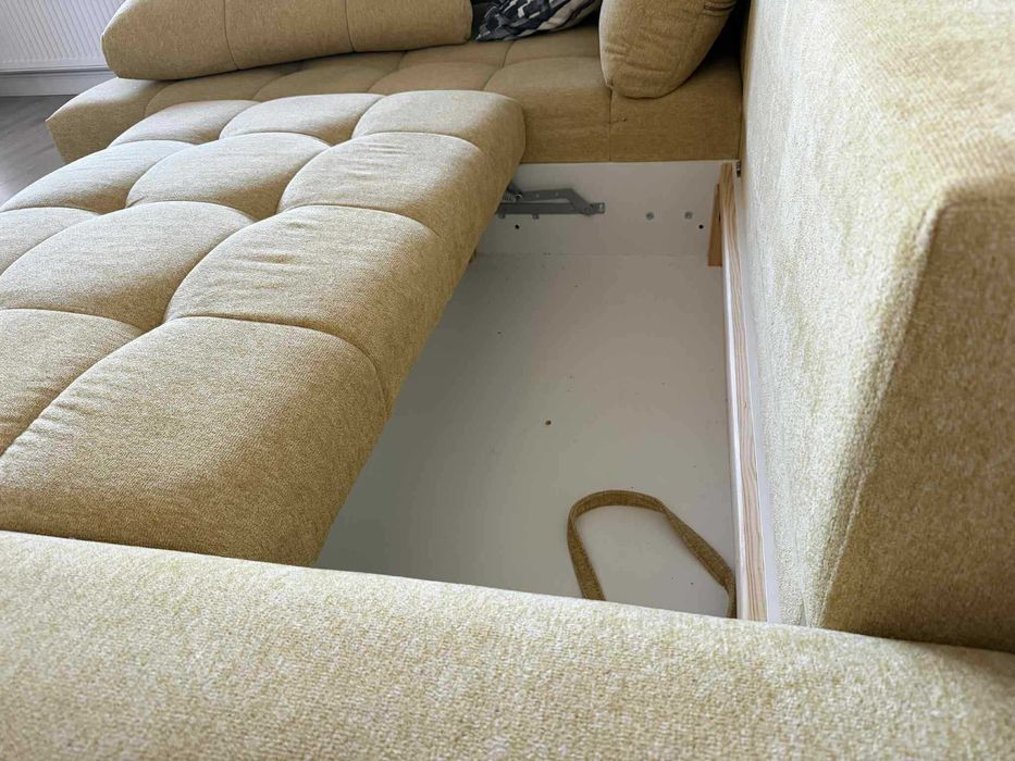 Coltar extensibil cu lada de depozitare