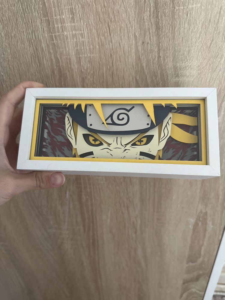 LightBox Naruto ЛайтБокс Наруто Аниме ночник