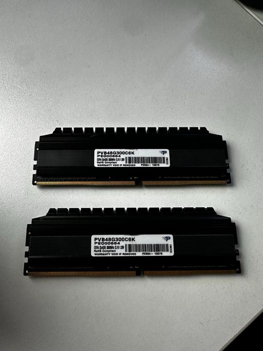 DDR4 Patriot 2x4GB 3000 Mhz CL 15