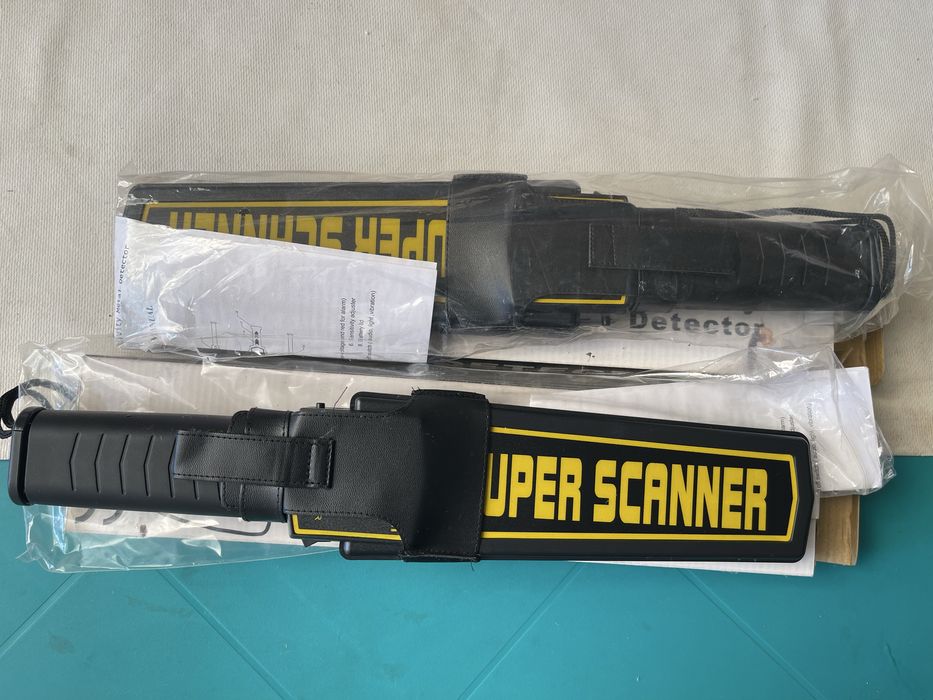 Ручной металлодетектор SUPER SCANNER METAL DETECTOR.