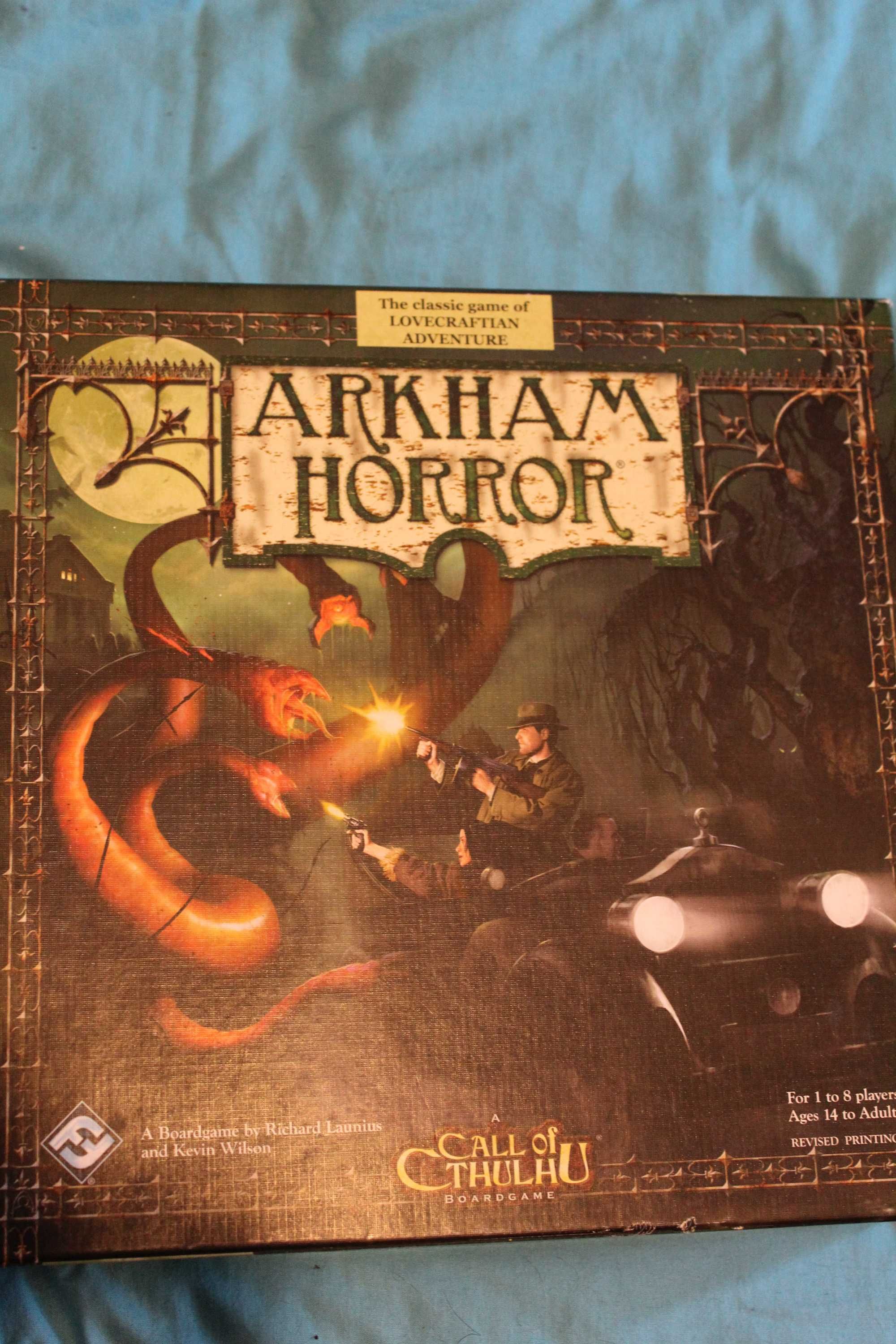 Arkham Horror 2nd/3rd editions, Eldritch Horror, 7 Wonders Duel