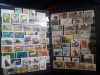 colectie timbre romanesti si straine