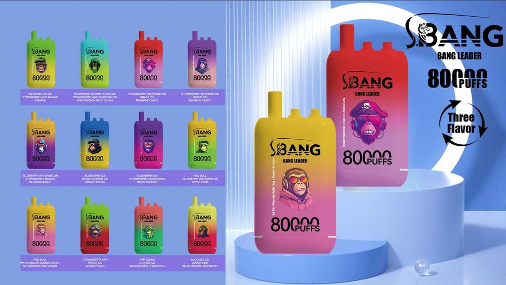 2BUC Bang Leader 80k pufuri 3 arome