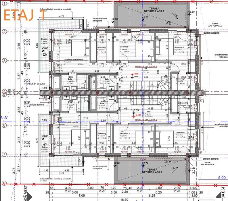 Duplex premium P+E+R cu panorama asupra orasului - Cart. Voronet
