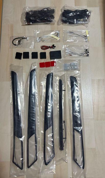 Kit pachet lumini ambientale Golf 7 Rgb Rainbow noi trimuri dedicate