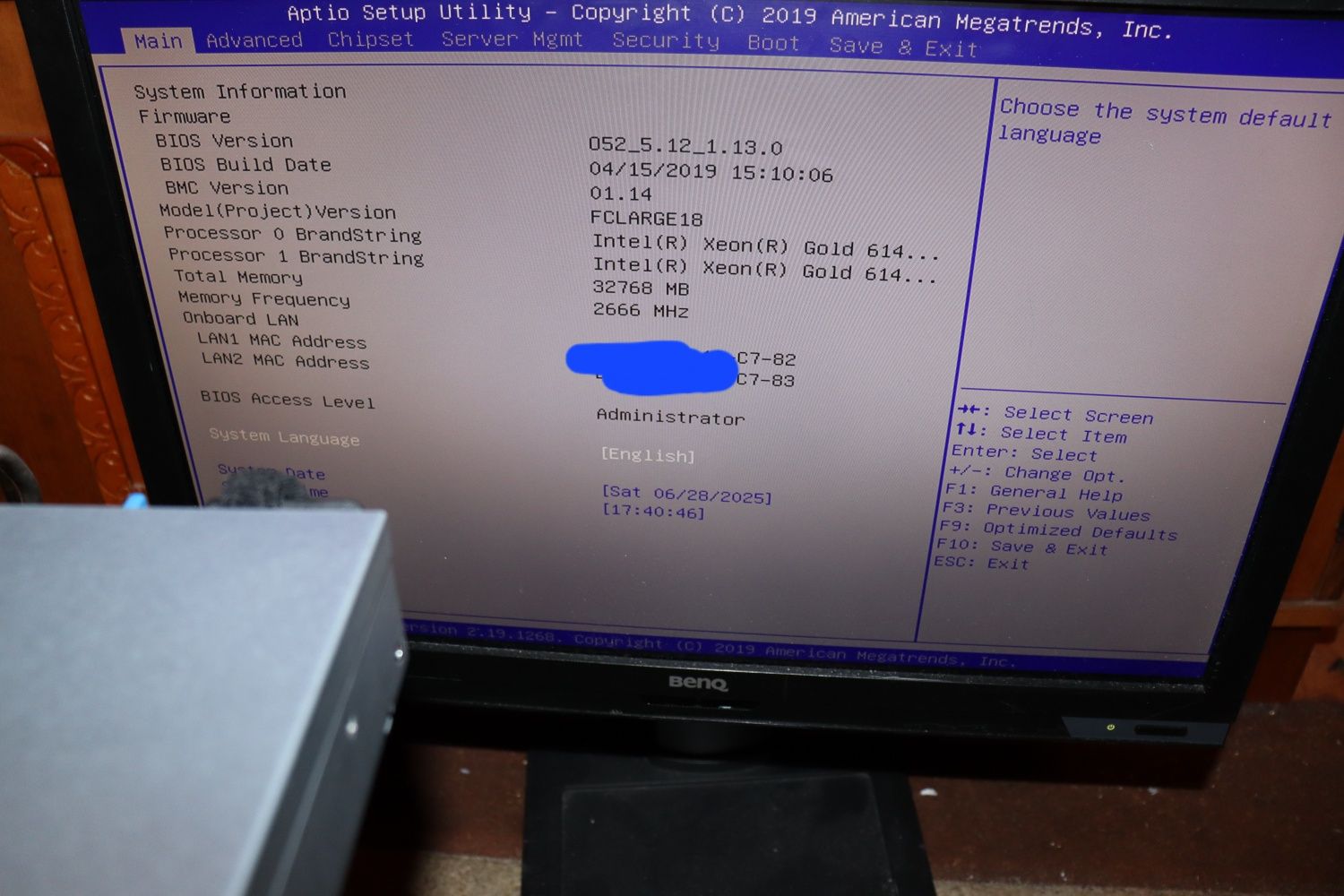 Server HPE CL2100 Gen10 36Cores 2XGold 32Gb 10x2.5" [2xNVMe] -NOU