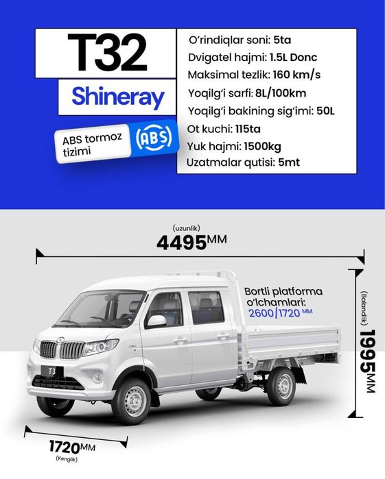 Shineray T32 Zavod gaz benzin