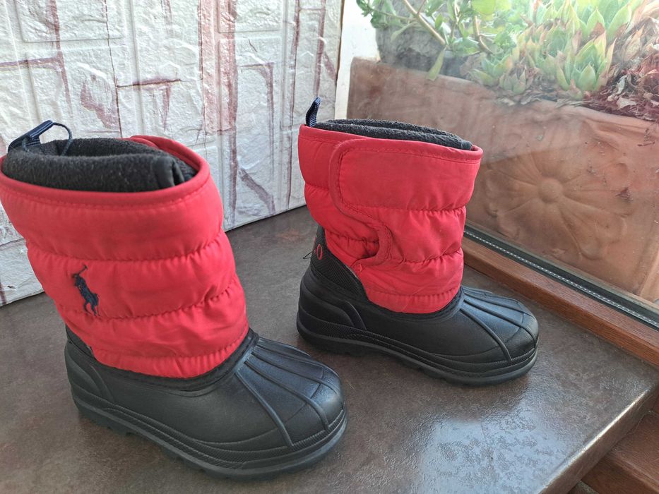 детски ботуши,зимни обувки,боти,апрески,U.S. Polo номер23,5 за момче,