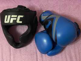 Продаю Боксерские Перчатки и Шлем: Защита и Комфорт для Тренировок