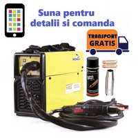 Aparat sudura cu sarma flux fara gaz MIG 130s + spray antistropi +duze