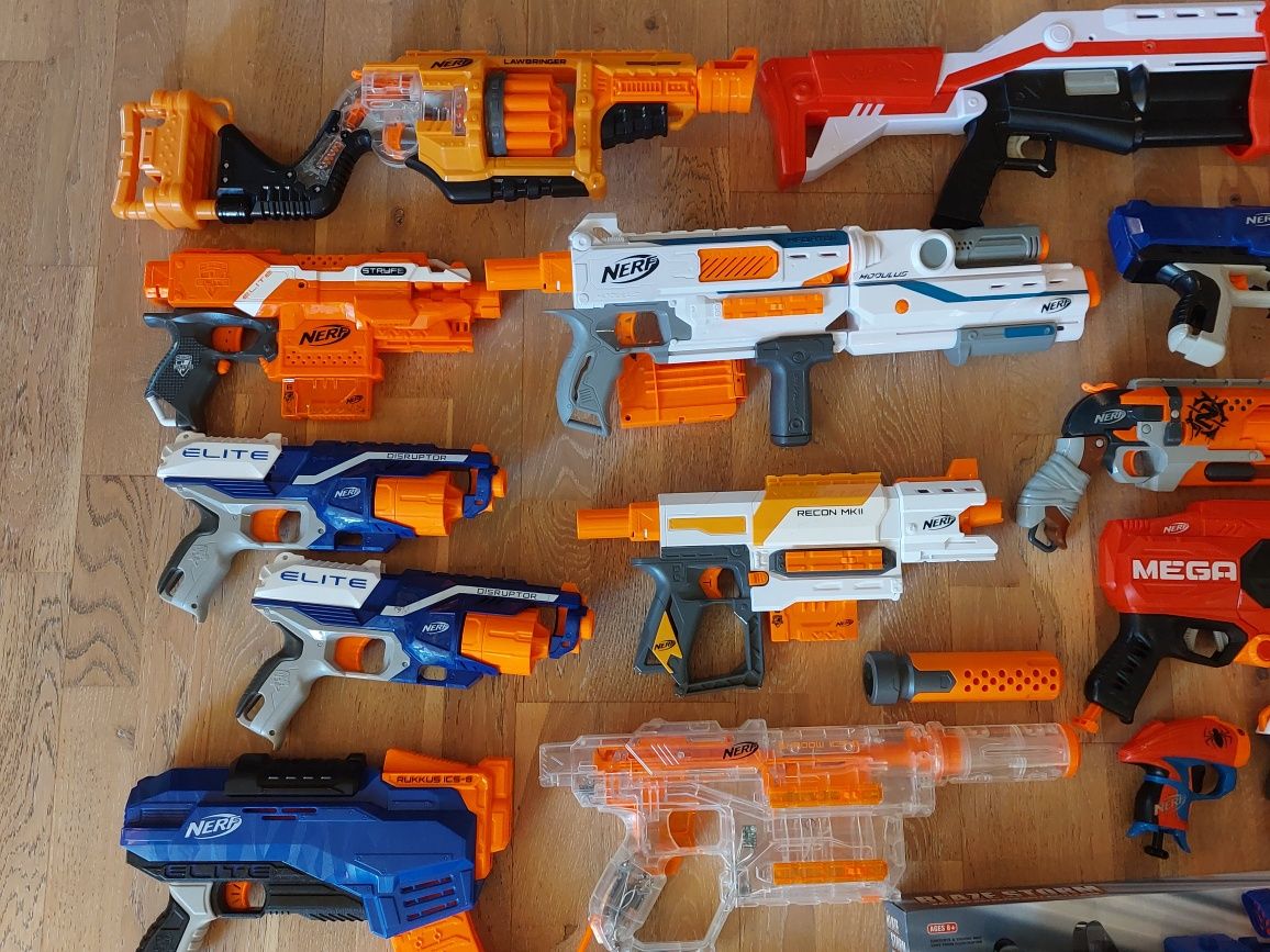 СПЕШНО NERF нърфове оръжия СПЕШНО