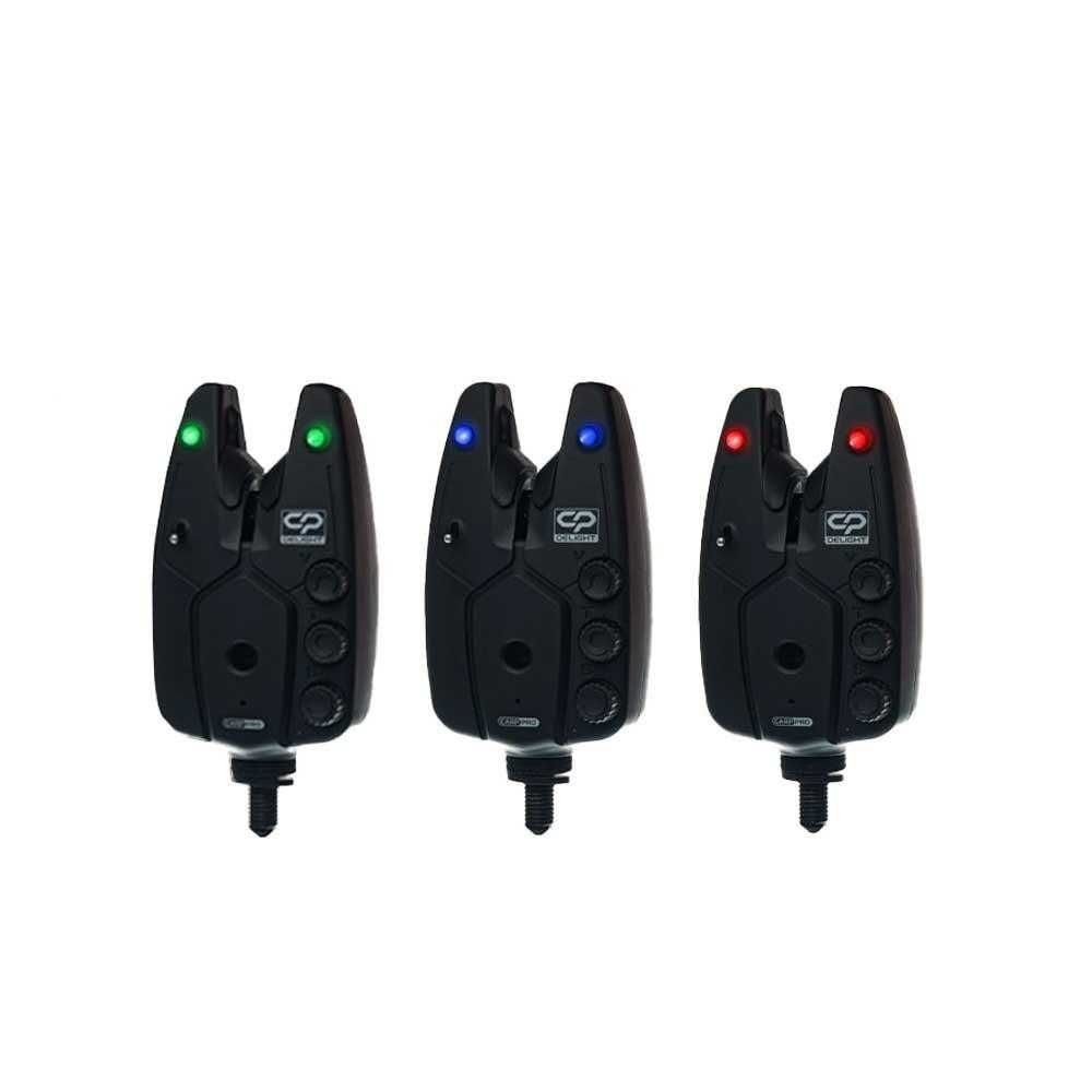 Комплект сигнализатори Carp Pro DeLight Bite Alarm Set 3 + 1/ 4+1