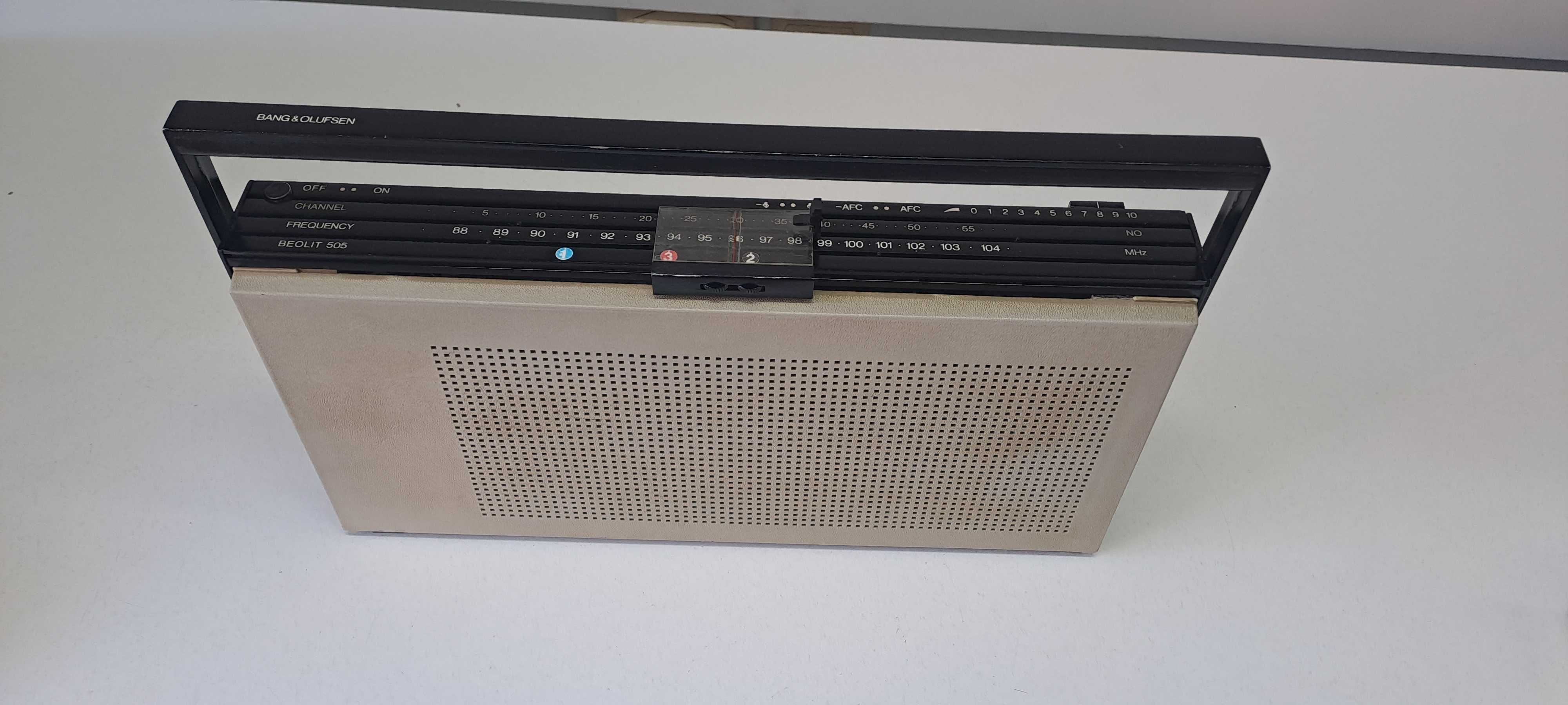 Beolit 505 transistor muzica radio vintage Bang Olufsen
