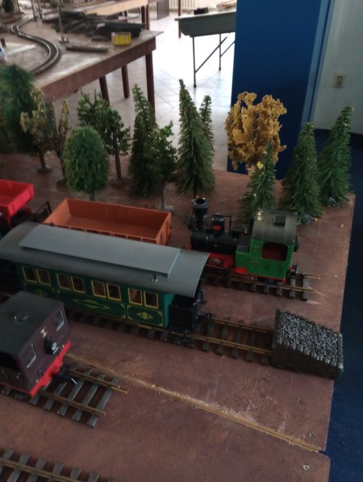 Locomotive și vagoane scara G