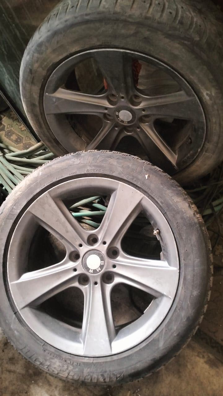 Литые Диски r17 5x120 / титанки 4шт