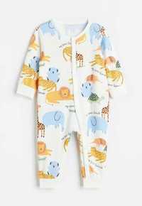 Детска пижама НМ с животни, 92см / 1,5-2 години, гащеризон