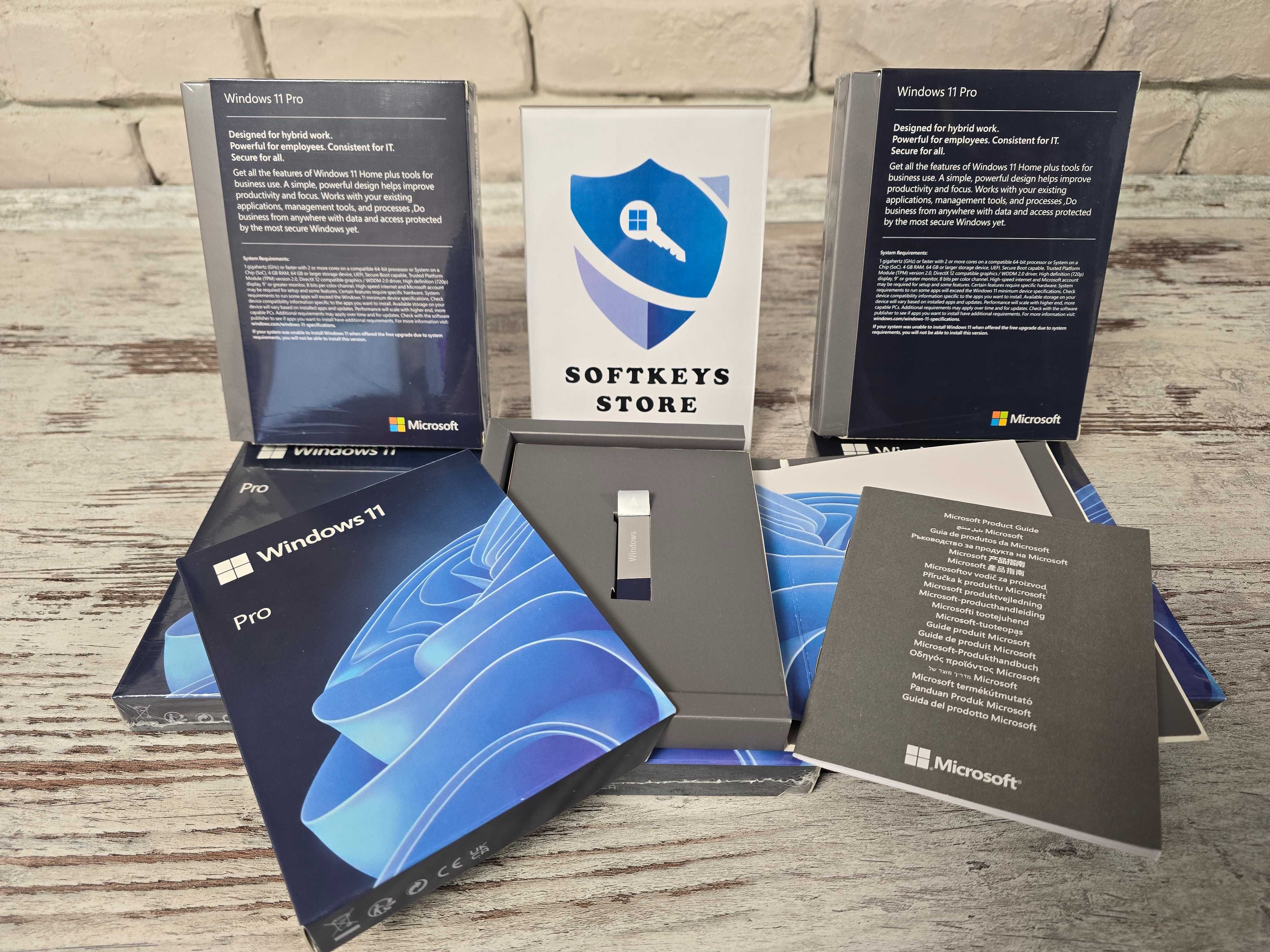 Microsoft Windows 11 Home / Pro USB пакет (ПРОМО до 30.06.2025)