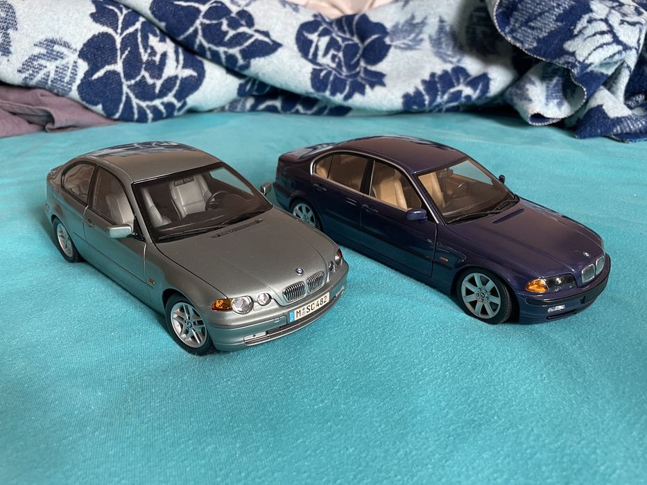 BMW e46 - два модела - Kyosho & UT Models