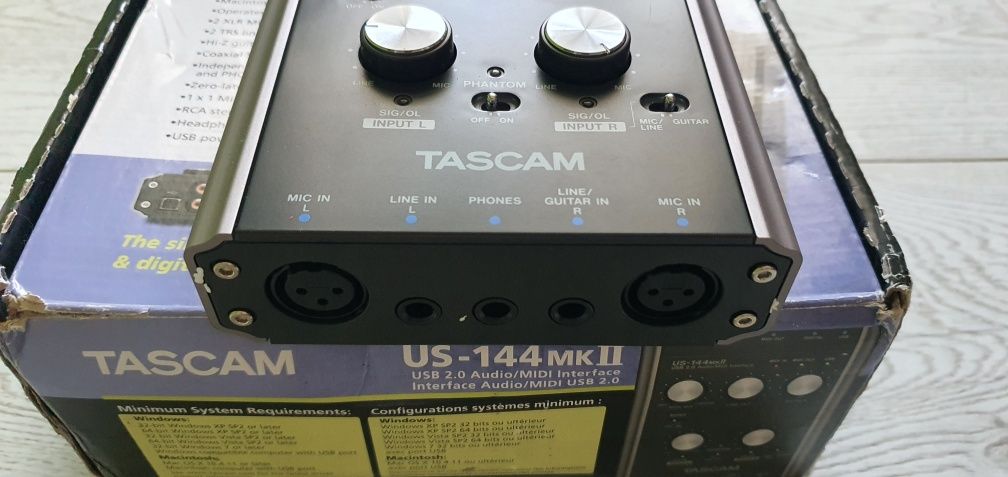 Interfata audio Tascam US-144 MK2 USB