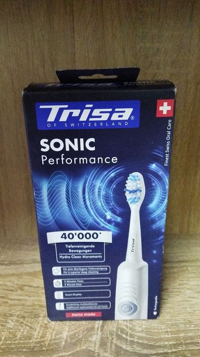 Periuță de dinți electrică Trisa Sonic Performance, Cod 94302