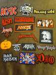 Нашивки бродирани, Rock значки